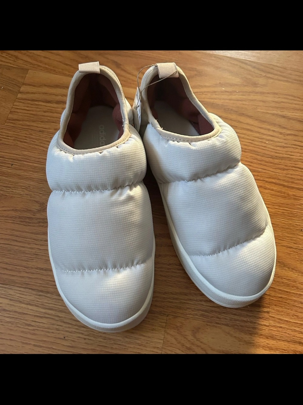 Adidas Adventure Puffylette Size 7 Men’s Originals HR1481 Slip On Comfort